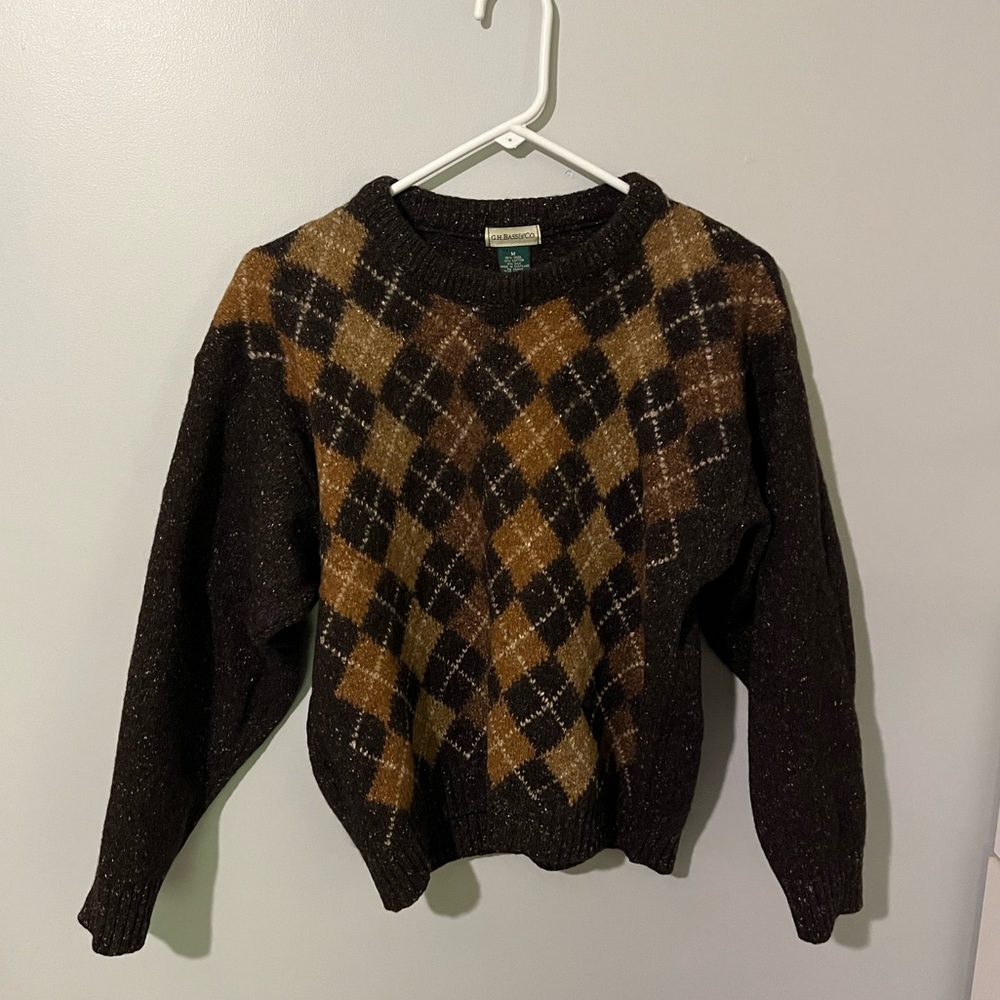 G.H. Bass & Co. Argyle Sweater